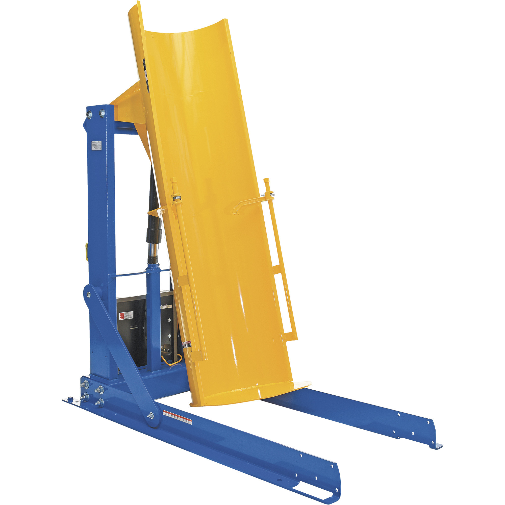 Vestil Hydraulic Drum Dumper - Stationary, 1,500-Lb. Capacity, 60in. Dump Height, Model# HDD-60-15-S